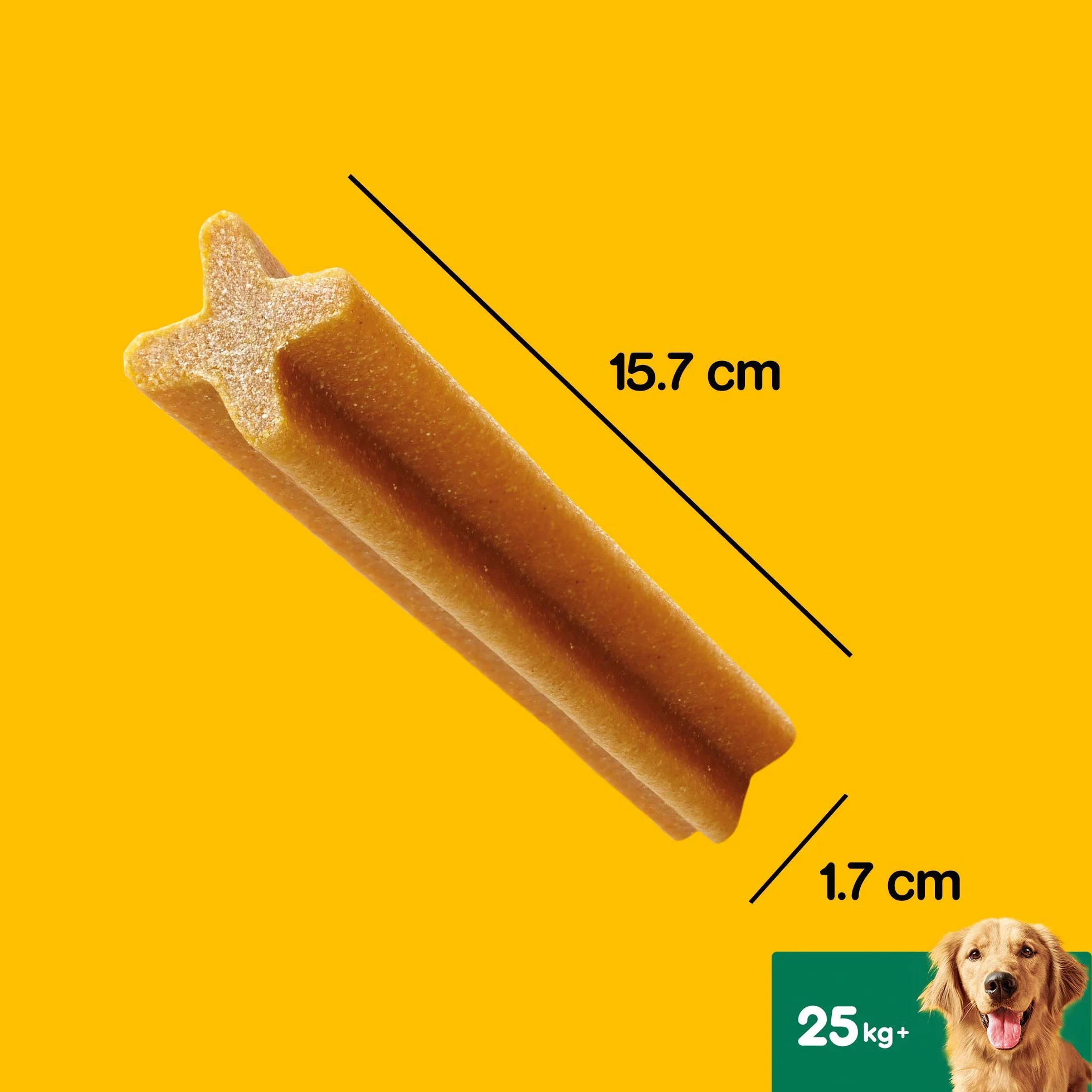 Pedigree Dentastix Snack Igiene Orale Cane Grande 25 kg 270 g 105 Pezzi