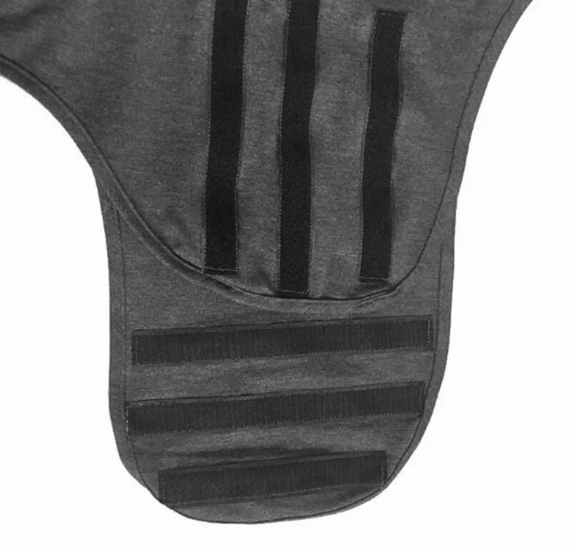 Cappotto Anti-Ansia per Cani Giacca Leggero Avvolgente Calmante Comfort Grigio M