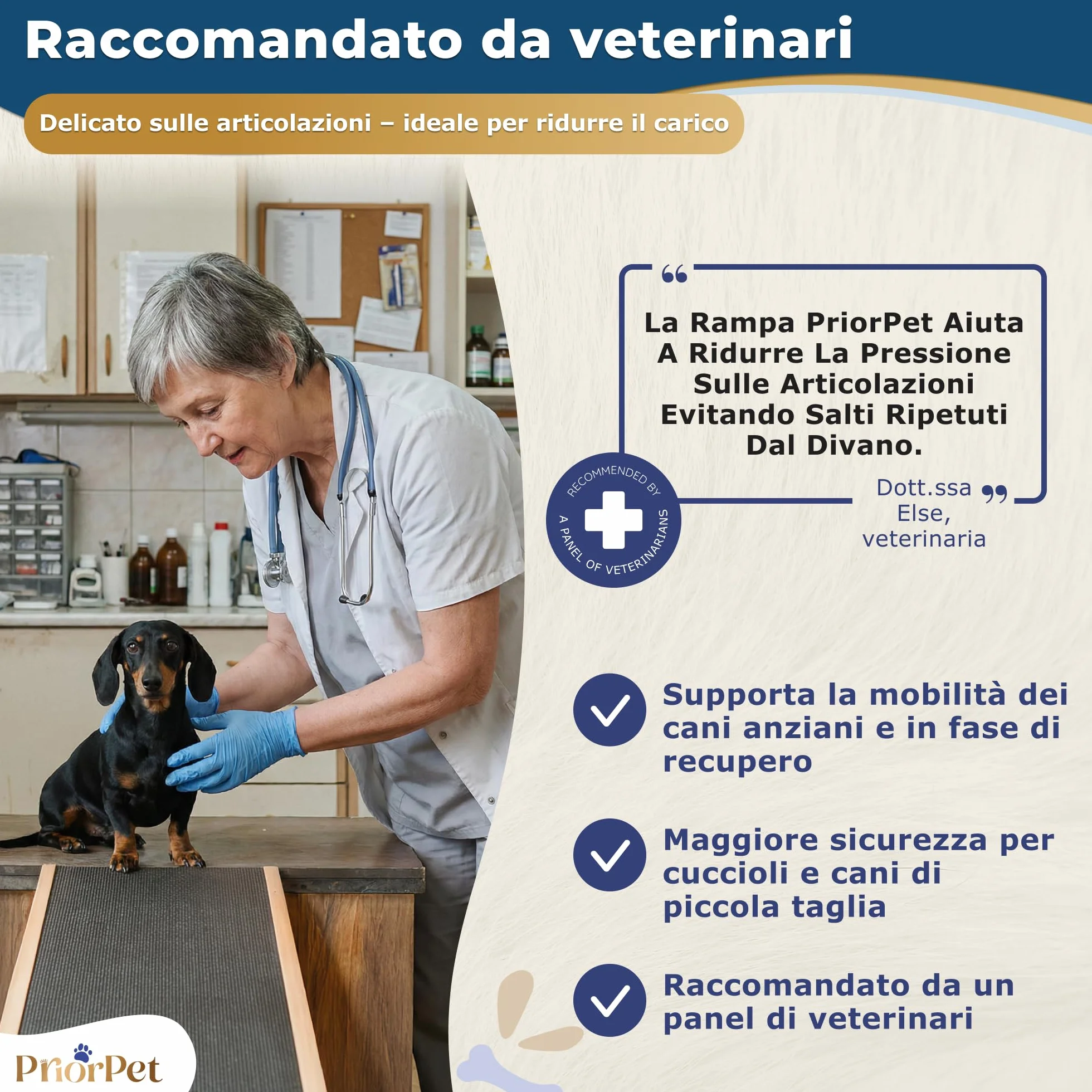 Rampa per Cani in Legno di Betulla Regolabile 18-53 cm Pieghevole per Letto e Divano