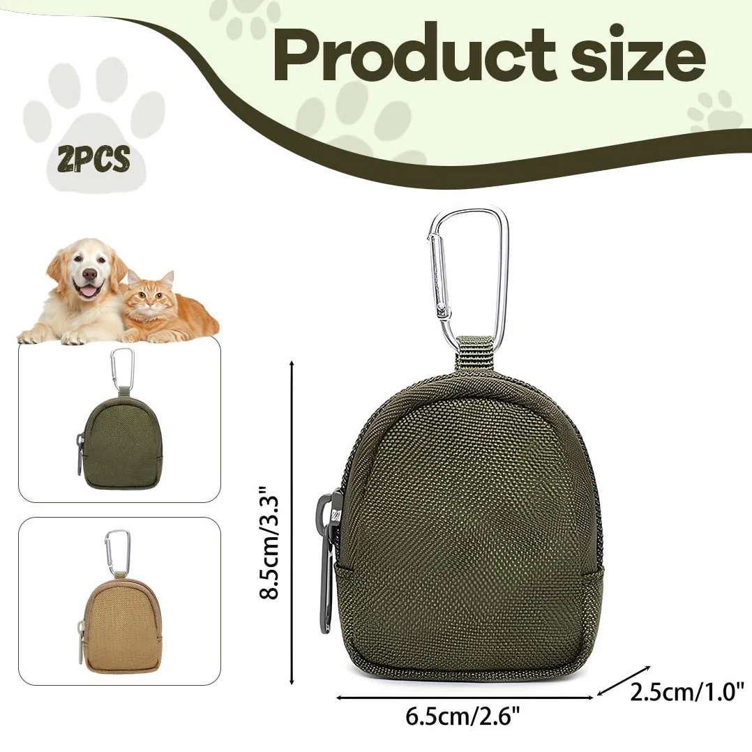 2 Pezzi Sacchetti Portatili Per Animali Domestici In Piccola Borsa Per Dolcetti Borsa Da Passeggio Portatile Borsa Per Cani A Mani Libere