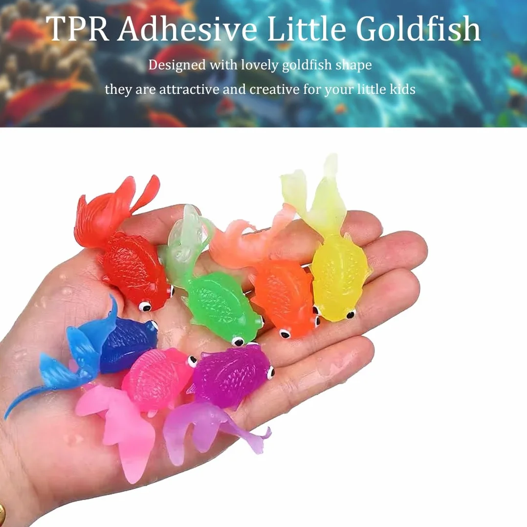 28 PCS Plastica Piccoli Pesci Finti Tropicali Pesce Tropicale Figura in Movimentopesci Galleggianti può Essere Sospeso Non Girato per la Decorazione di Acquari