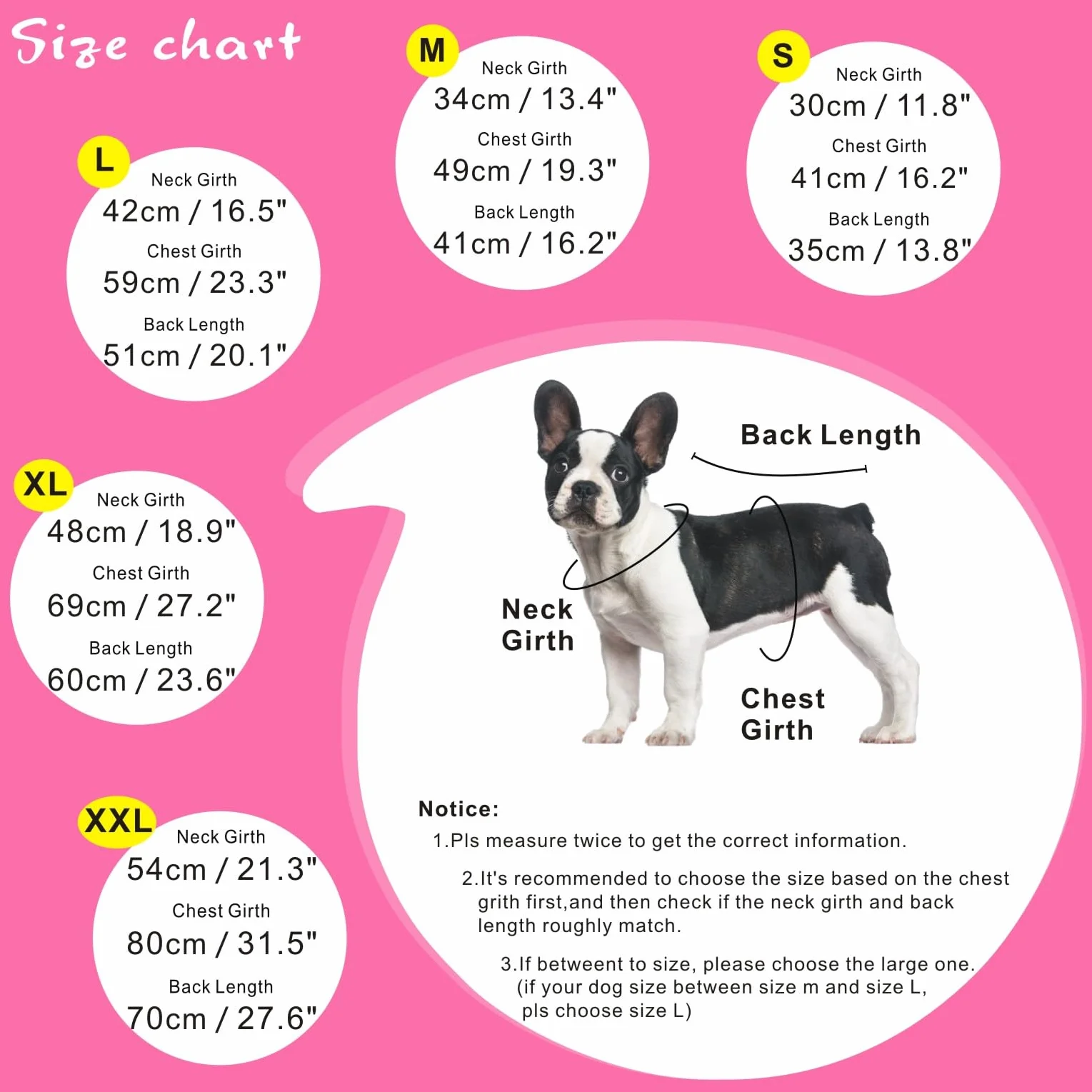Impermeabile per Cani Cappotto Ombrello Pioggia Cane Piccoli Medi Grandi Cuccioli S-XXL Rosa XL