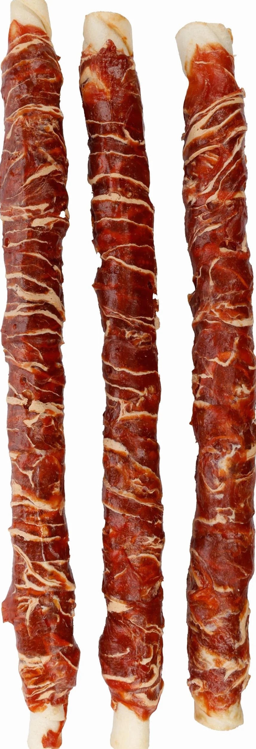 snack per cani - bastoncini per cani - R'Hide con anatra e merluzzo - 28 cm - 3 pezzi - 280 g - senza glutine - senza cereali - senza zuccheri aggiunti