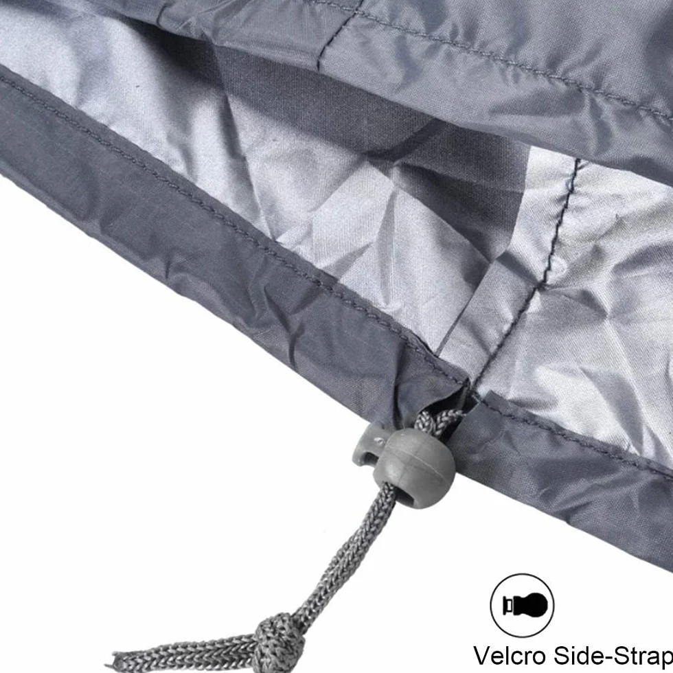 Coperture per gabbia per cani impermeabili in poliestere Oxford 210D XS 63,5x48x50,8 cm grigio