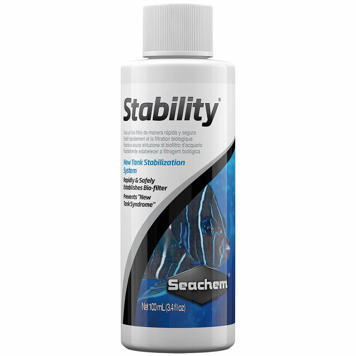 Seachem Stability stabilizzatore per acquari d'Acqua Dolce e marini 100 ml