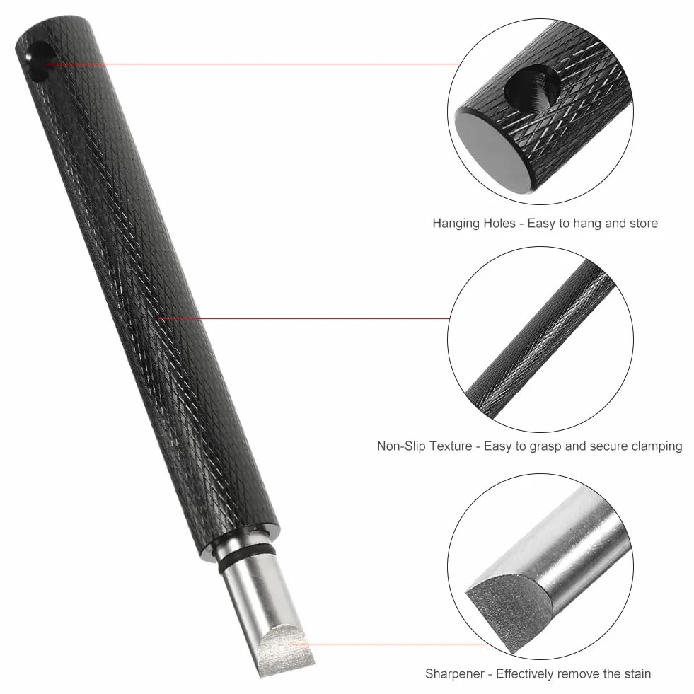 Affilatore per Scanalature per Mazze da Golf, Utensile per Scanalature da Golf, Pulitore per Scanalature da Golf, Accessorio per Riparazione