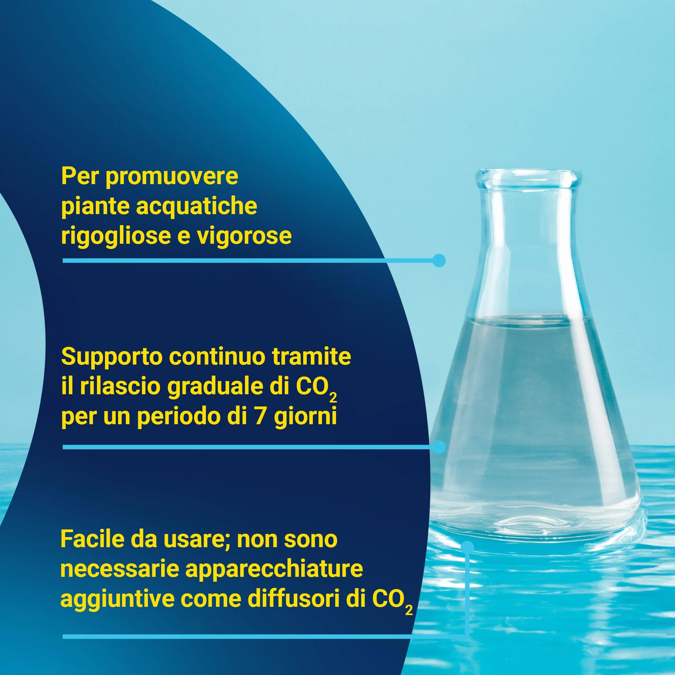 Tetra CO2 Plus - Fertilizzante liquido a base di carbonio per piante d'acquario rigogliose, flacone da 250 ml