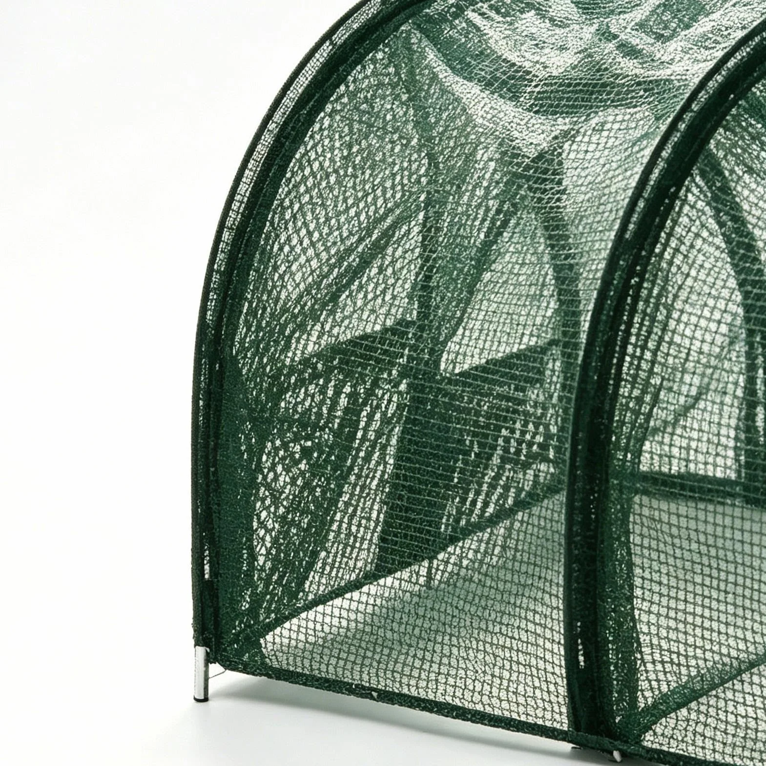 Tunnel lungo pieghevole per pollo, rete flessibile con clip di installazione rapida, recinto mobile per animali, gabbia esterna per anatre, oche, conigli, piccoli animali domestici, pulcini