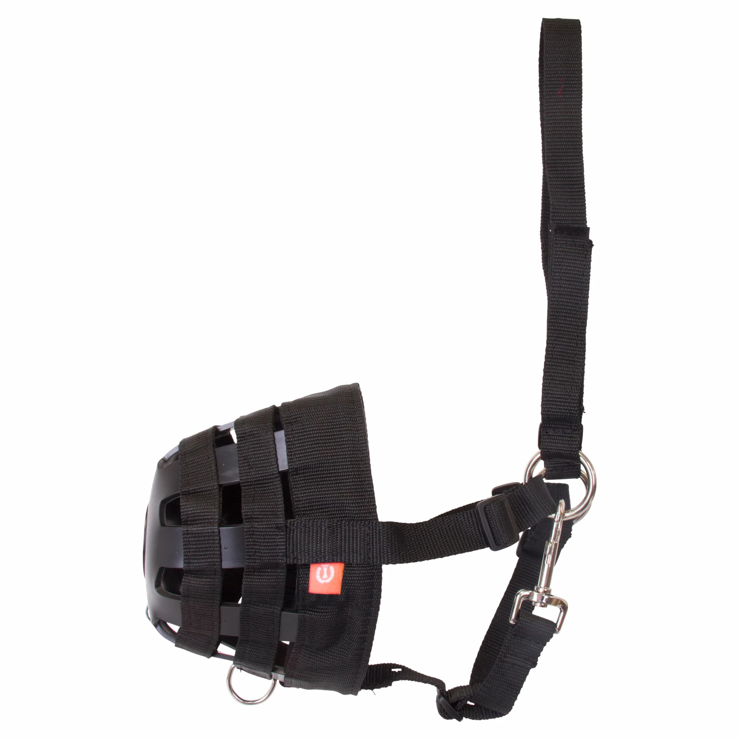 Imperial Riding Fressbremse, maschera per pascolo controllata dell'erba, nero, S