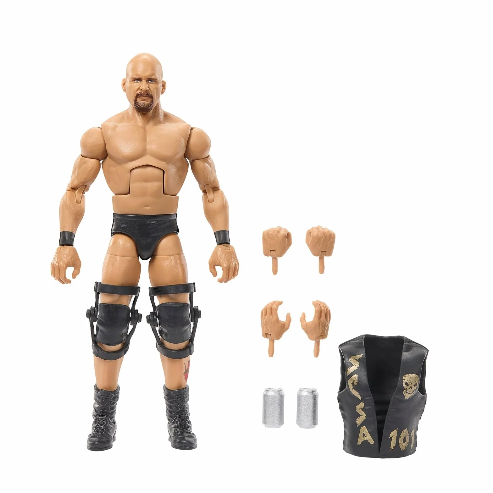 WWE Stone Cold Steve Austin Elite Greatest Hits 8 Action Figure