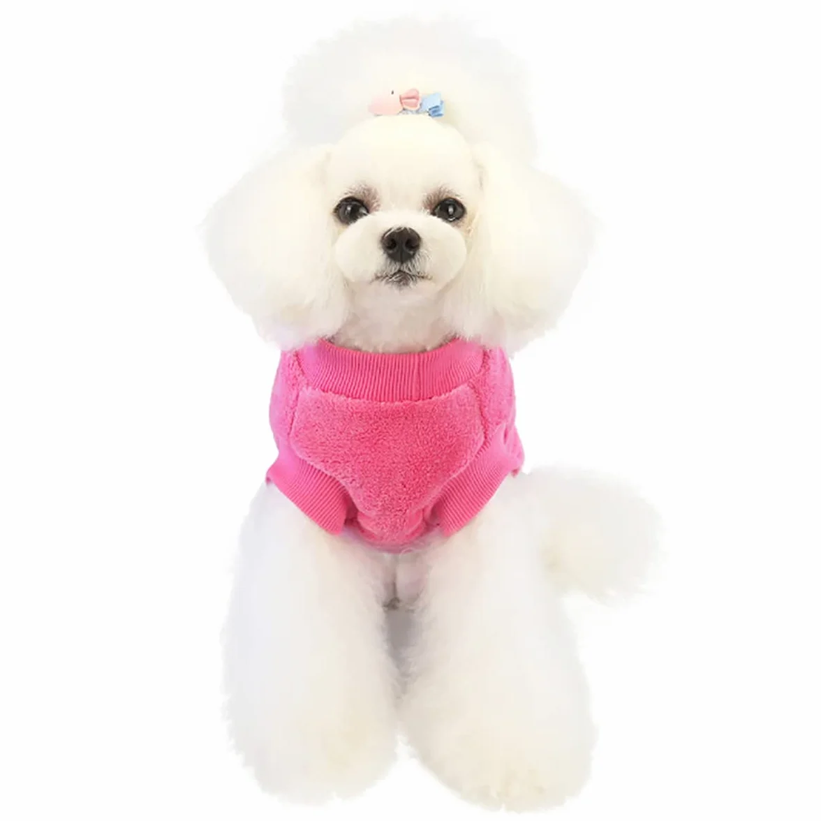 Pile Maglione per Cani Gatti Inverno Caldo Vestiti Cane Maglione di Lana