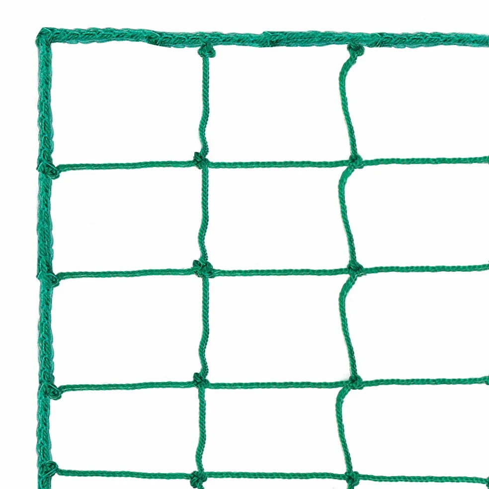 Aoneky Rete Arresto per Palloni Calcio 3x3M/3x6M/ 3x9M/3x12M/4.5x6M, Maglia Quadrata 10x10cm Senza Nodi - Reti per Recinzione Campi da Calcio per Giardino