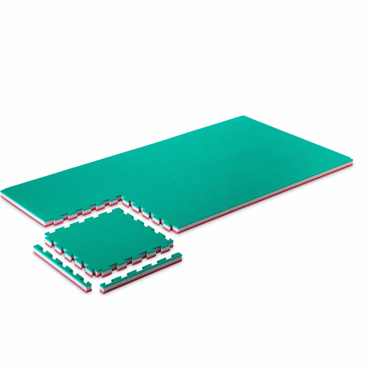PROGAME Tatami Palestra Spessore 4 cm. 8 Pezzi 50x50 cm PERFORMANCE-HOME Tatami Judo Materassino - Made in Italy