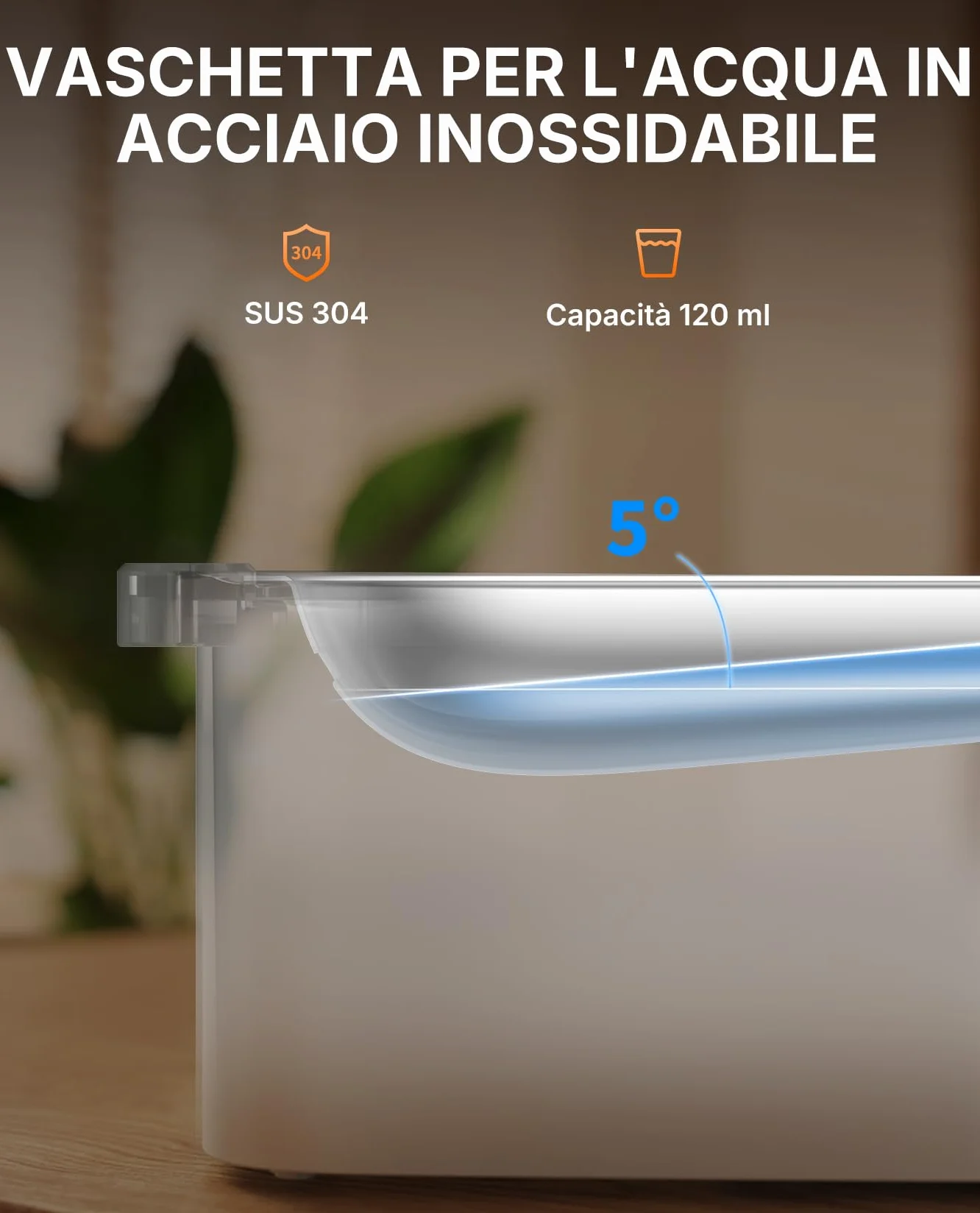 PETKIT EVERSWEET MAX 2 Fontanella per Gatti Senza Fili, 3L Fontana per Gatti con Sensore, Lavabile in Lavastoviglie, 25dB Ultra Silenziosa, Controllo App Intelligente, 5000 mAh Grande Autonomia