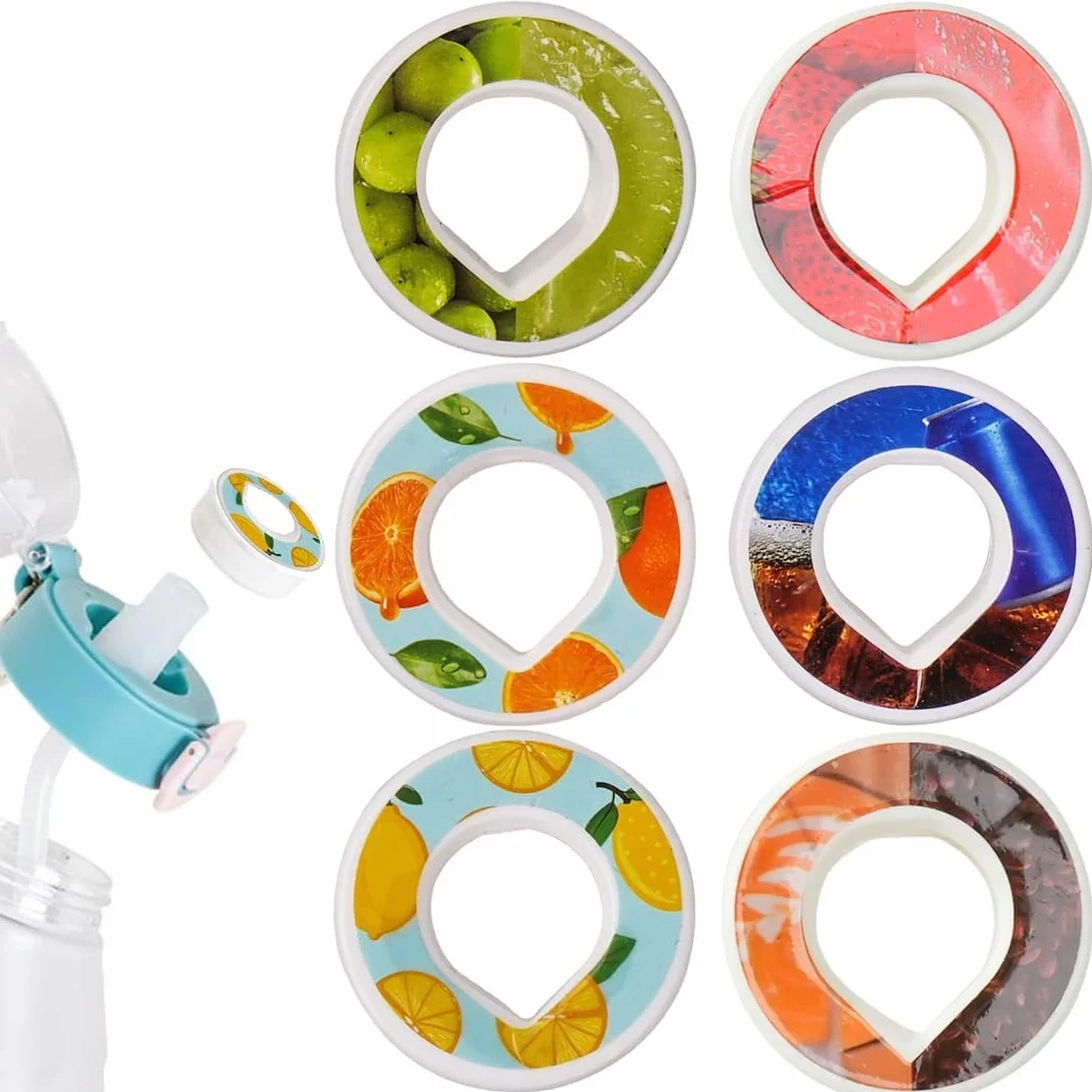 6 PCS Air Flavour Pods per bottiglie Air, disponibili in diversi gusti, adatte alle nuove bottiglie d'acqua aromatizzate