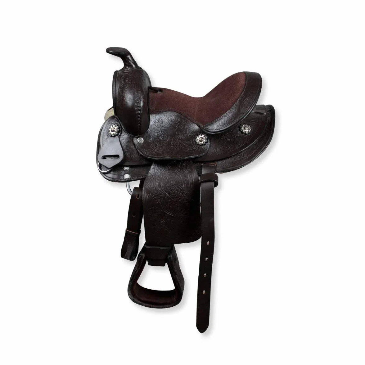 Silver Star Sella Pony Western Marrone 10” = 25,5 cm