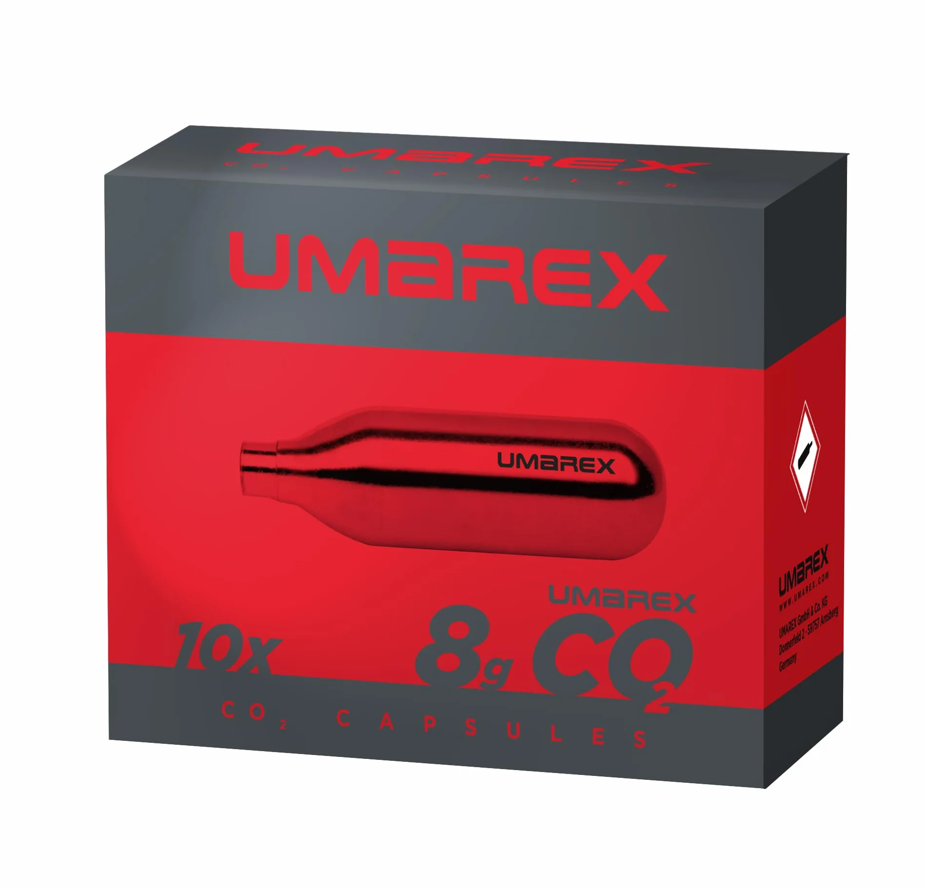 Umarex Pistola CO2 Bombolette 8 grammi 10 pezzi
