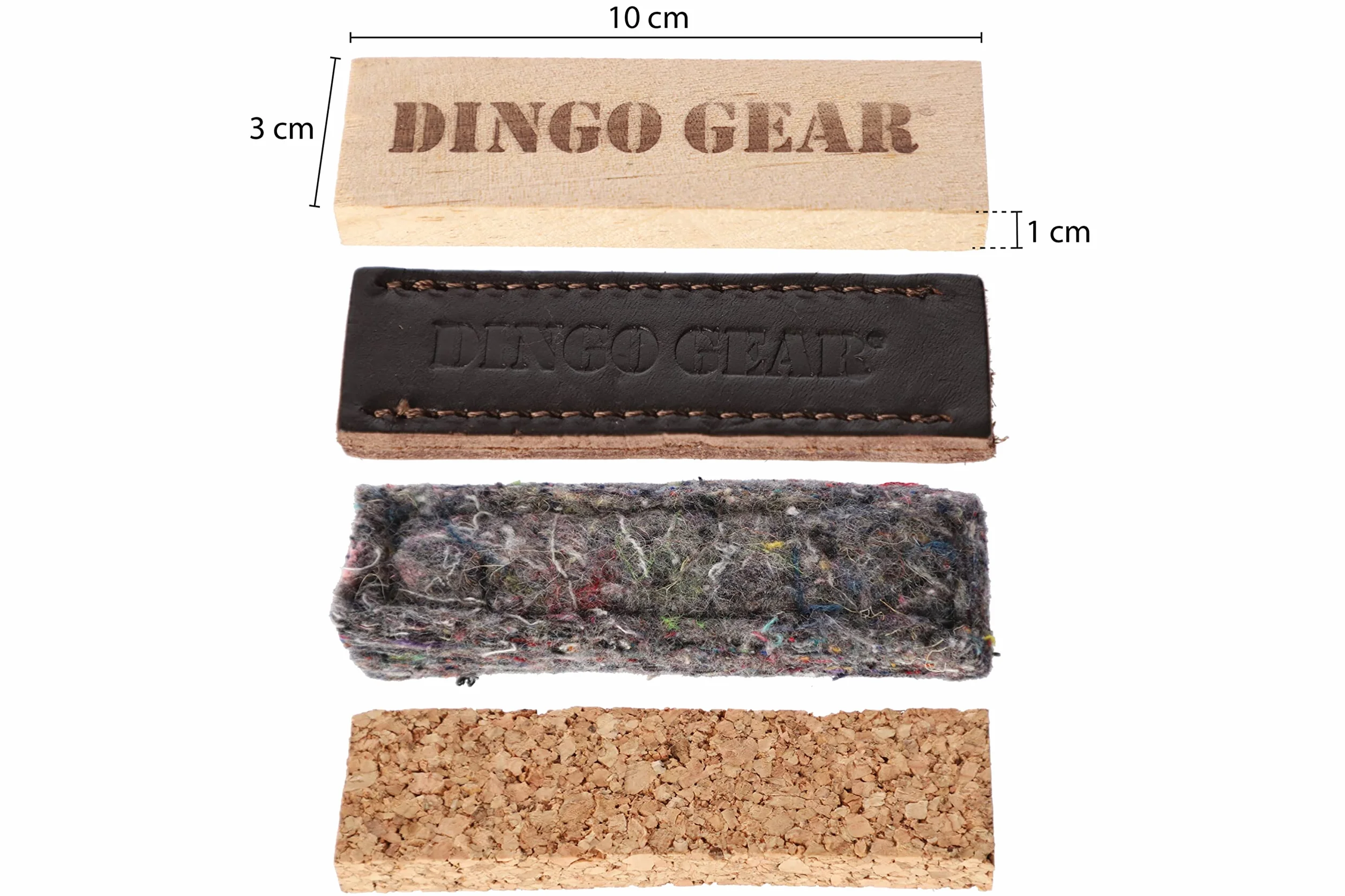 Dingo Gear Attrezzature per addestramento per Cani di Ricerca, Set di Articoli per Il traghetto in Legno, Pelle, Feltro, Sughero, Formazione di Cani in traghetto S06724