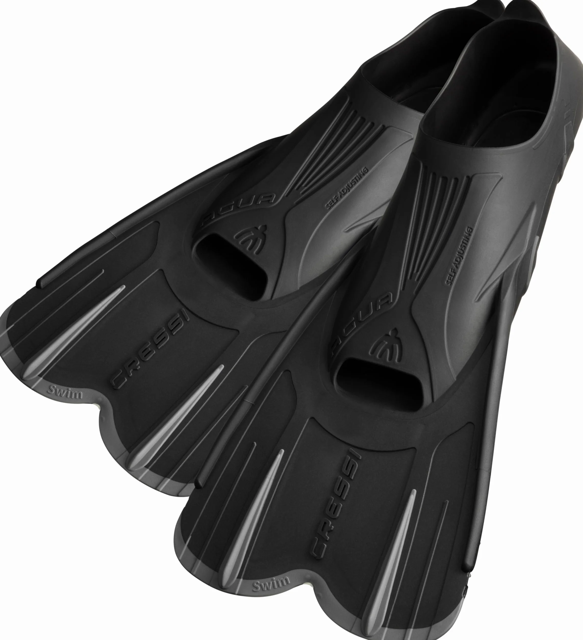 Cressi Pinne da Nuoto Corte Leggere Adulti Tasca Piedi Autoregolabile Made in Italy