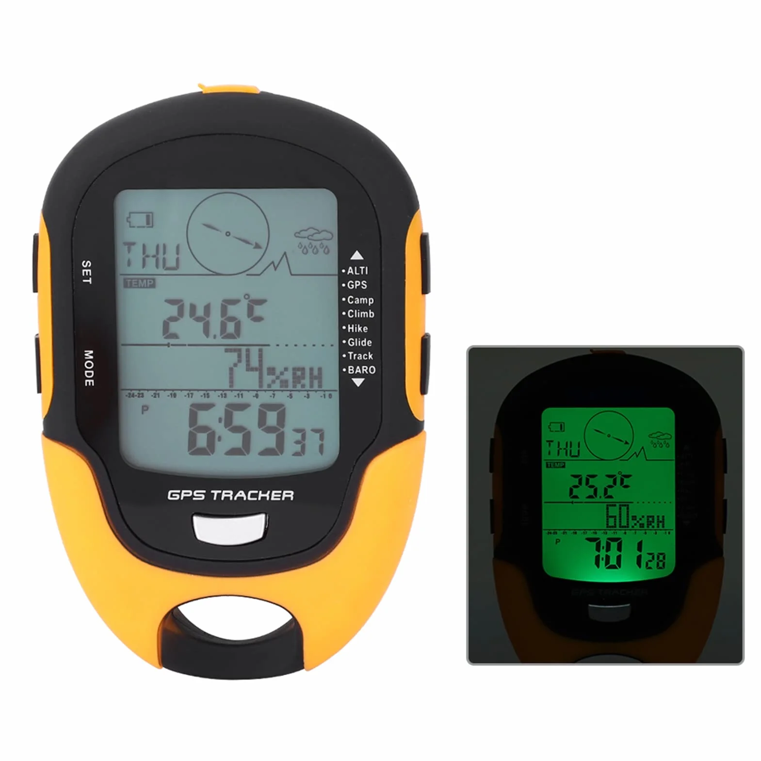 Navigatore GPS Portatile, Ricevitore di Navigazione GPS Portatile, con Doppia Navigazione Beidou per Escursioni all'aperto e Campeggio