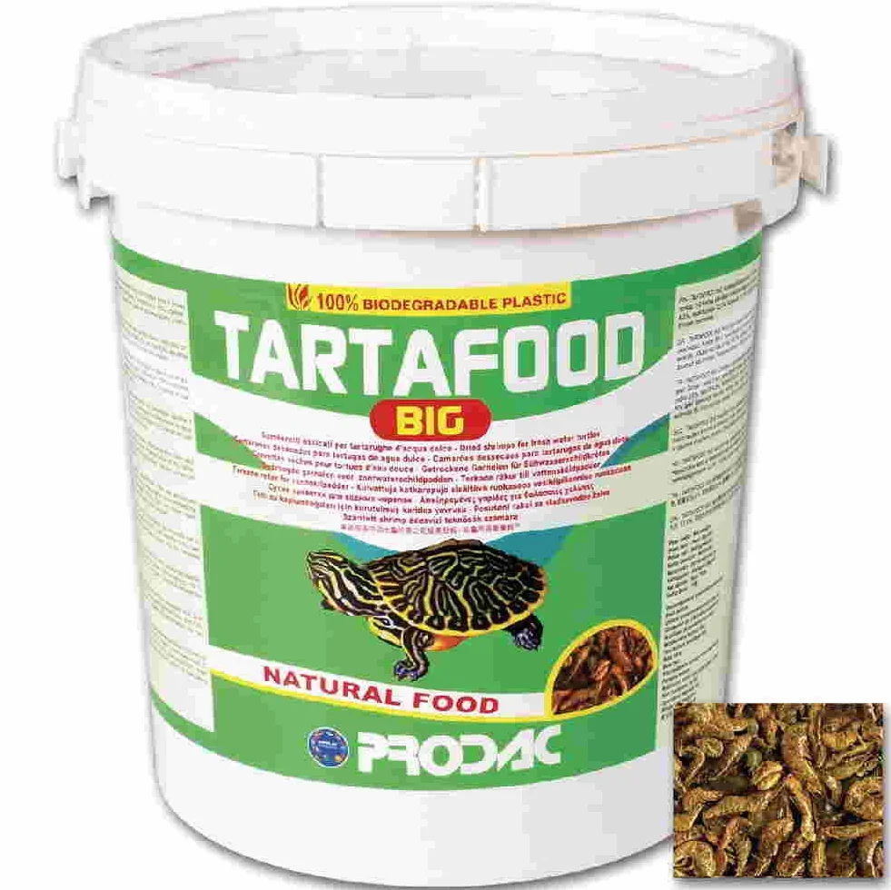 Mangime per tartarughe 4.5lt gamberetti grandi