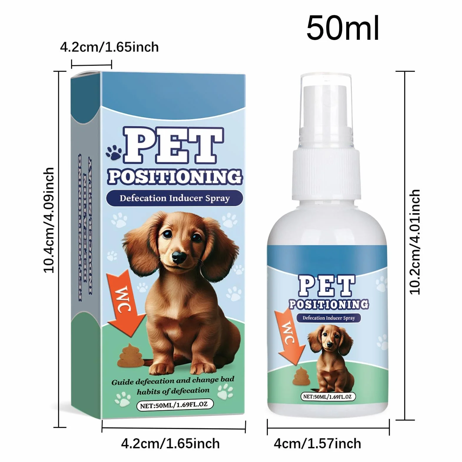 Spray per addestramento vasino per Cani, Profumo Attraente per addestramento Cuccioli, Spray per addestramento del Cane, Spray per l'addestramento del Cane, correttore per l'addestramento,