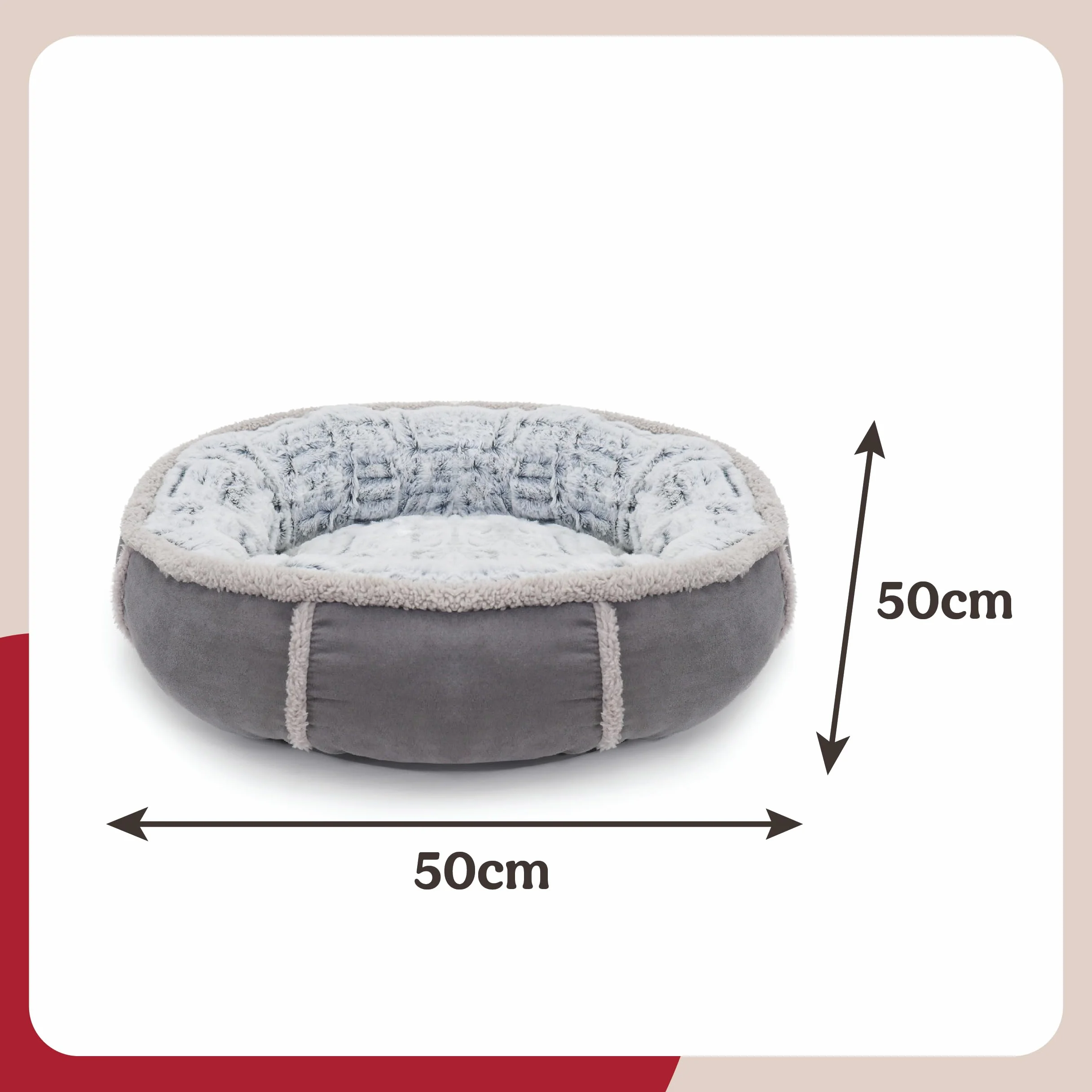Rosewood, 40 Winks, Cuccia a Ciambella, in Peluche