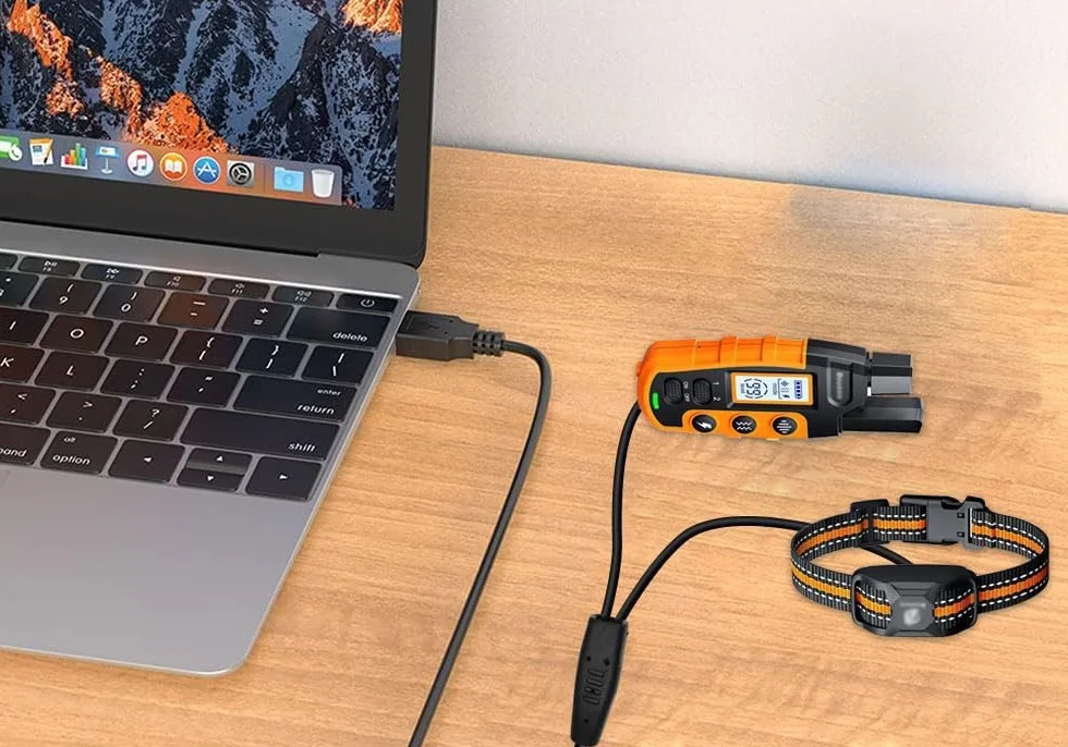 Cavo di ricarica USB per Bousnic Collare di Dressage per Cani di Ricambio 2 in 1 Caricabatterie di Alimentazione per Bousnic Collare di Dressage per Cane e Telecomando