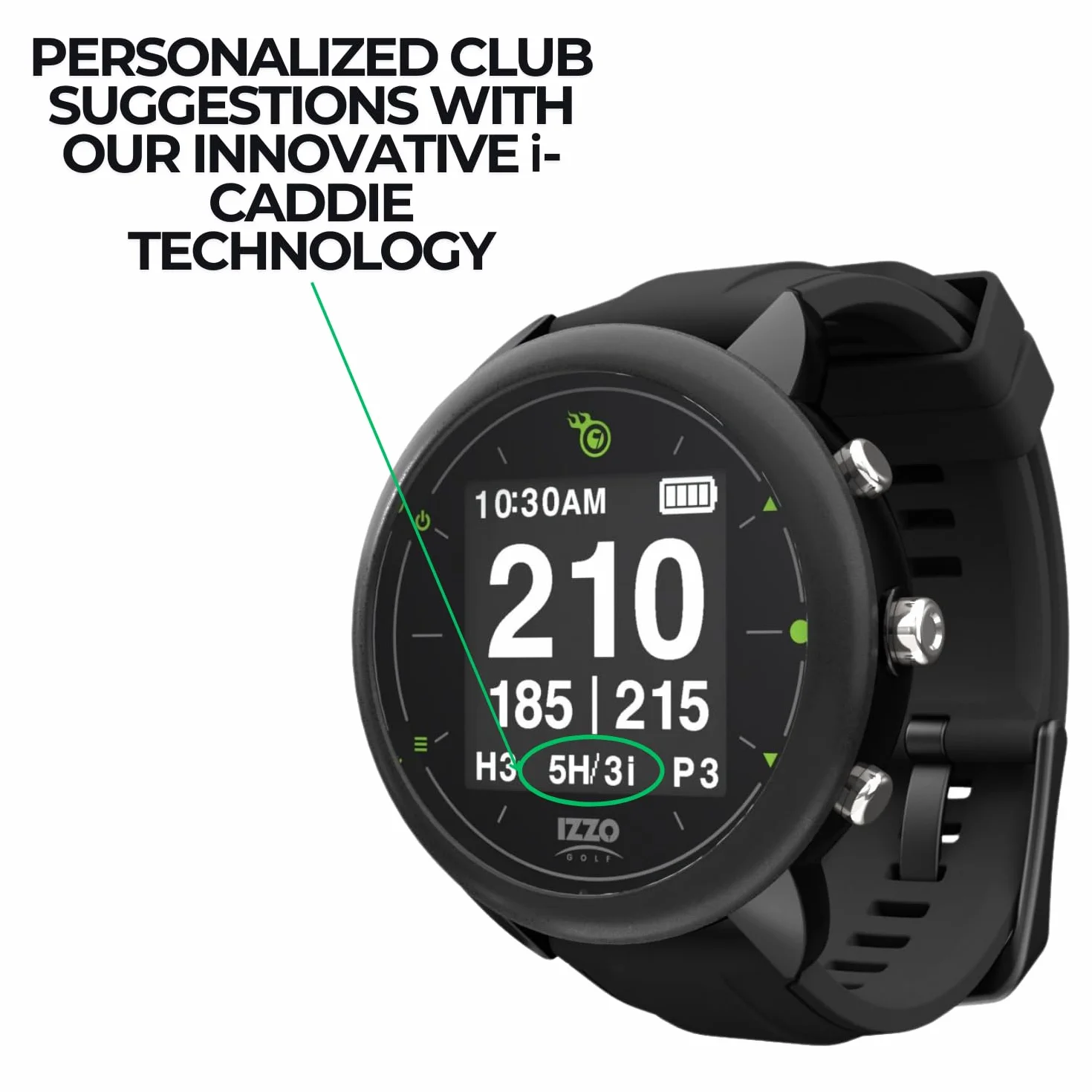 IZZO Orologio GPS Golf Swami