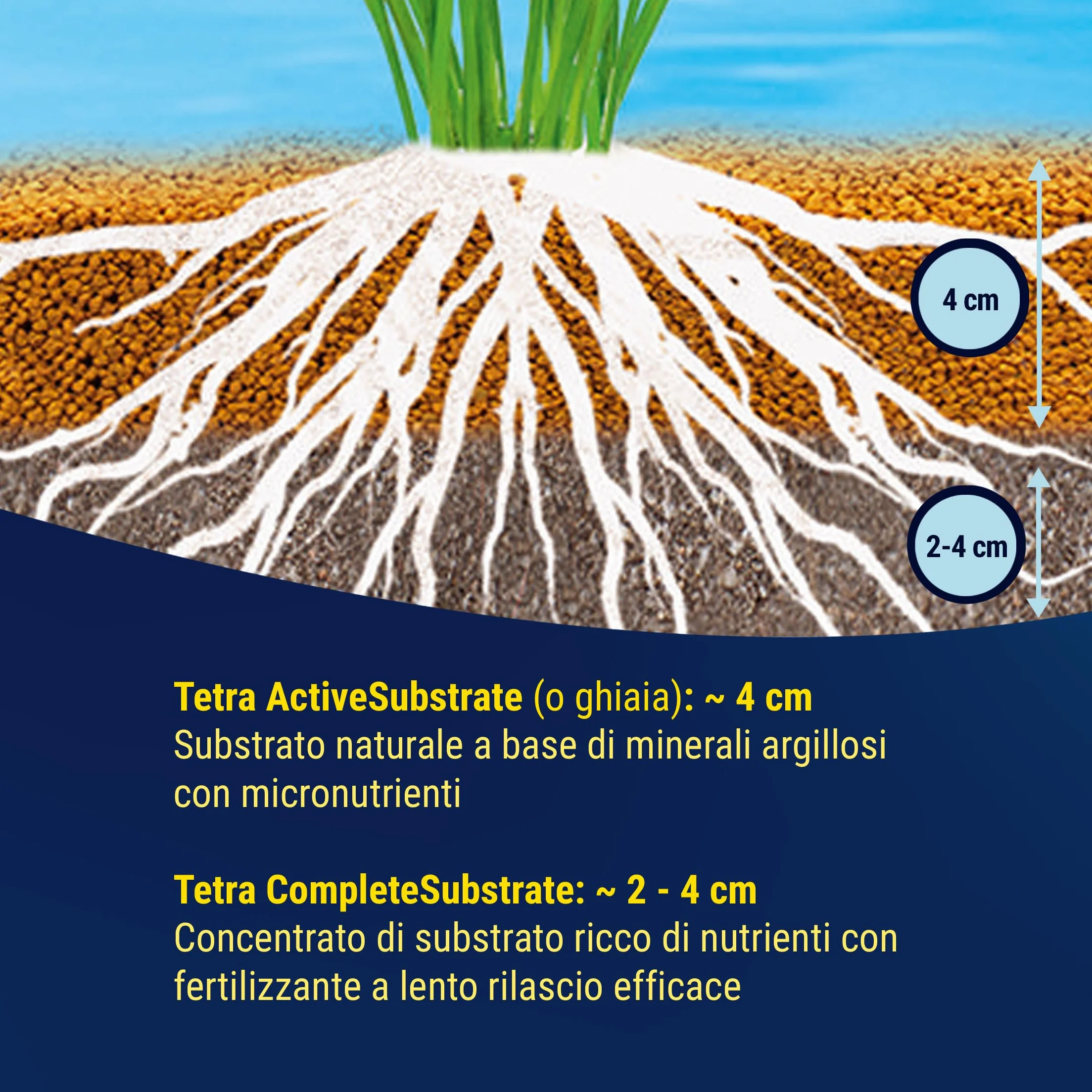 Tetra Complete Substrate 5 kg substrato nutriente per acquario