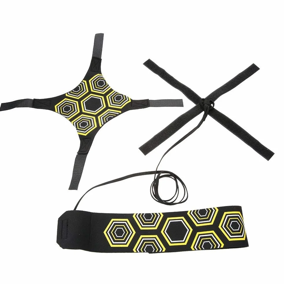 Kit Allenamento Calcio Trainer Regolabile Bambini Adulti Pallone 3 4 5