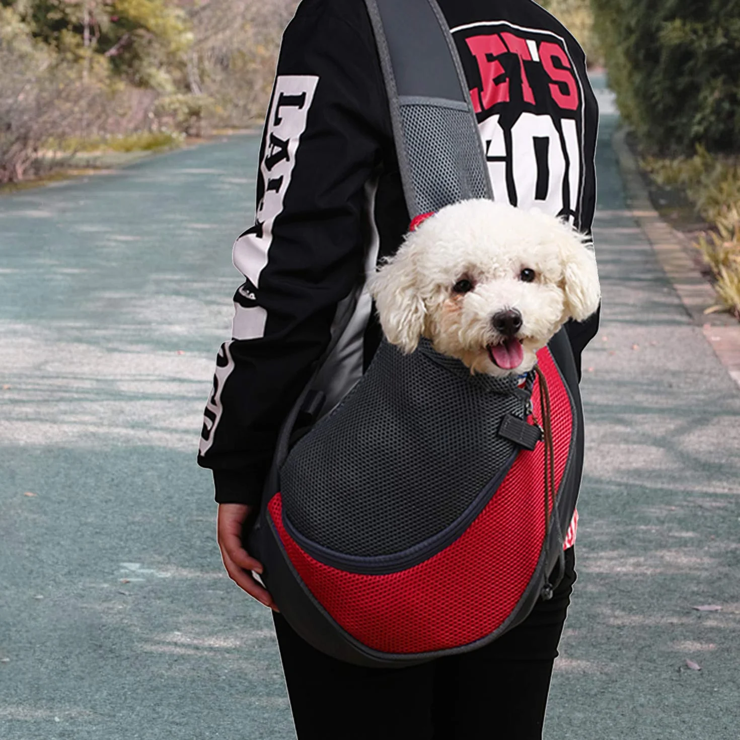 Borsa da Viaggio per Cani Trasportino Tote Spalla Zaino per Piccola Animale Domestico Gatto Cucciolo 2.5kg