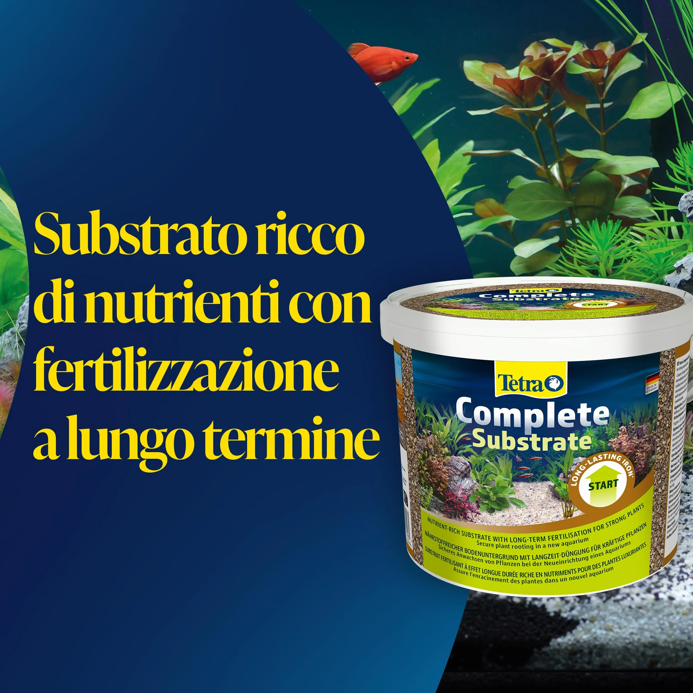 Tetra Complete Substrate 5 kg substrato nutriente per acquario