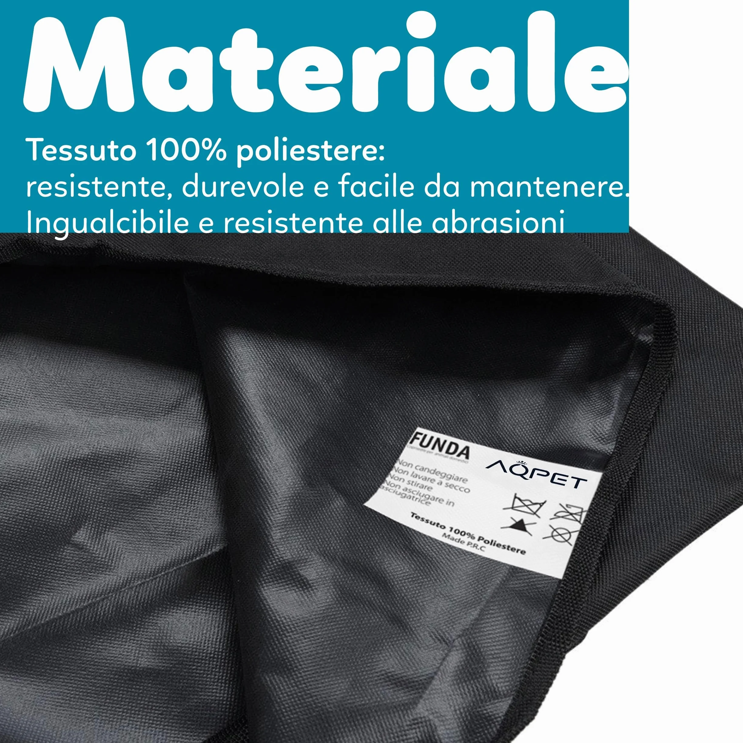 AQPET Telo Amaca Coprisedile per Animali Domestici Impermeabile Universale per Auto 140x150cm