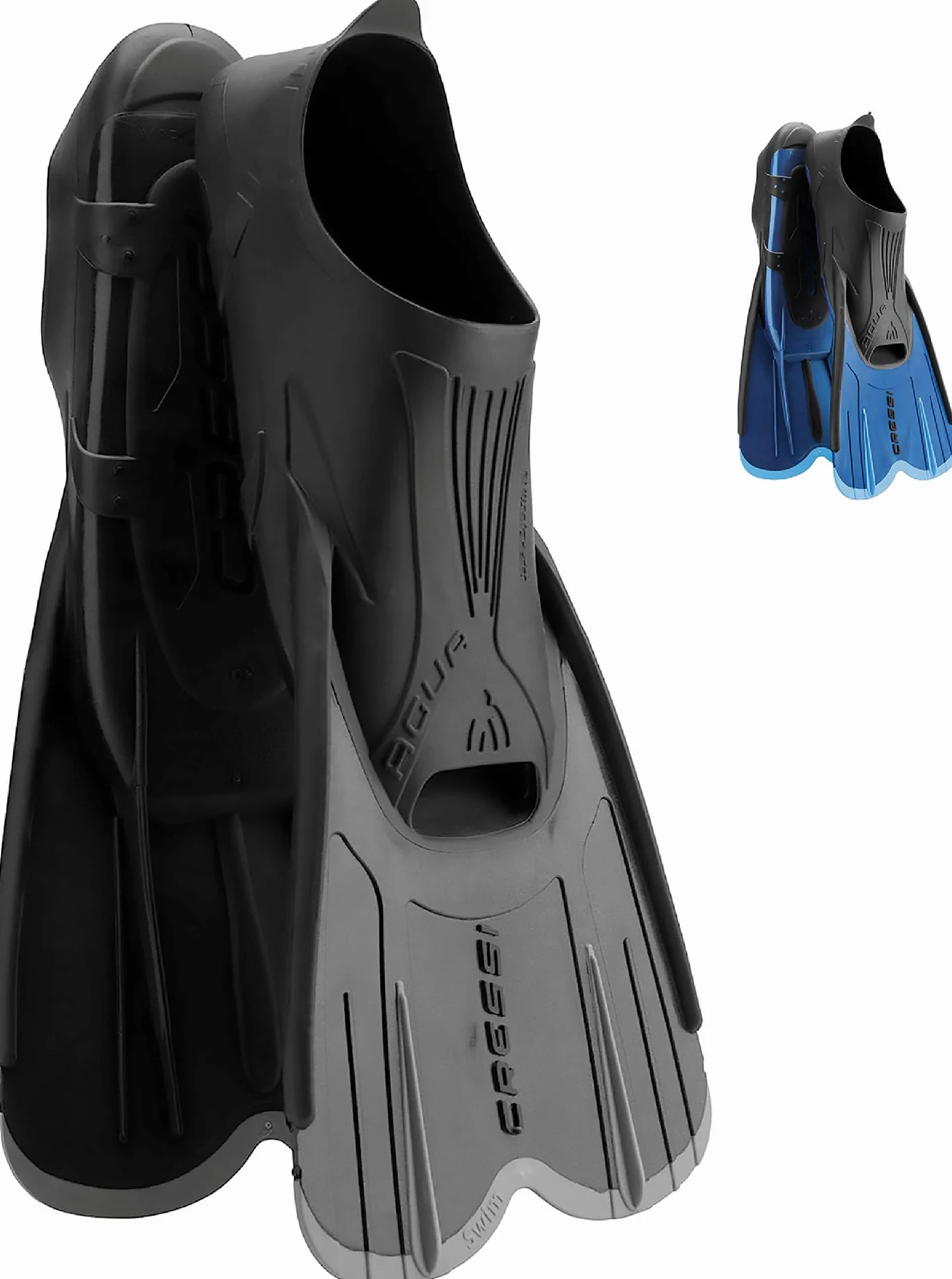Cressi Pinne da Nuoto Corte Leggere Adulti Tasca Piedi Autoregolabile Made in Italy