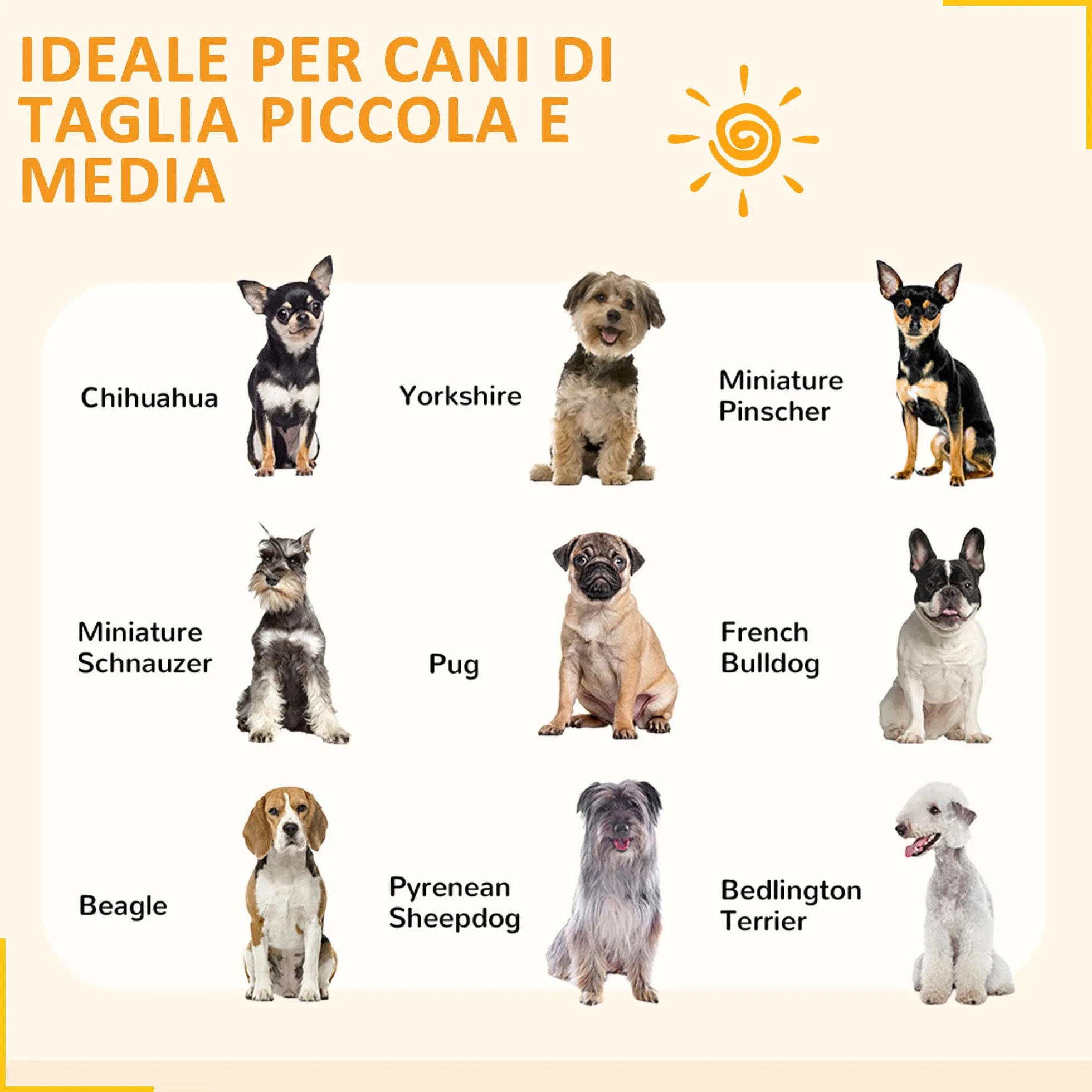 PawHut Box per Cani Taglia Media e Piccola a 6 Pannelli Modulabili da Interno ed Esterno, Cancello per Cani in Acciaio con 9 Picchetti, 164x83x80 cm, Nero