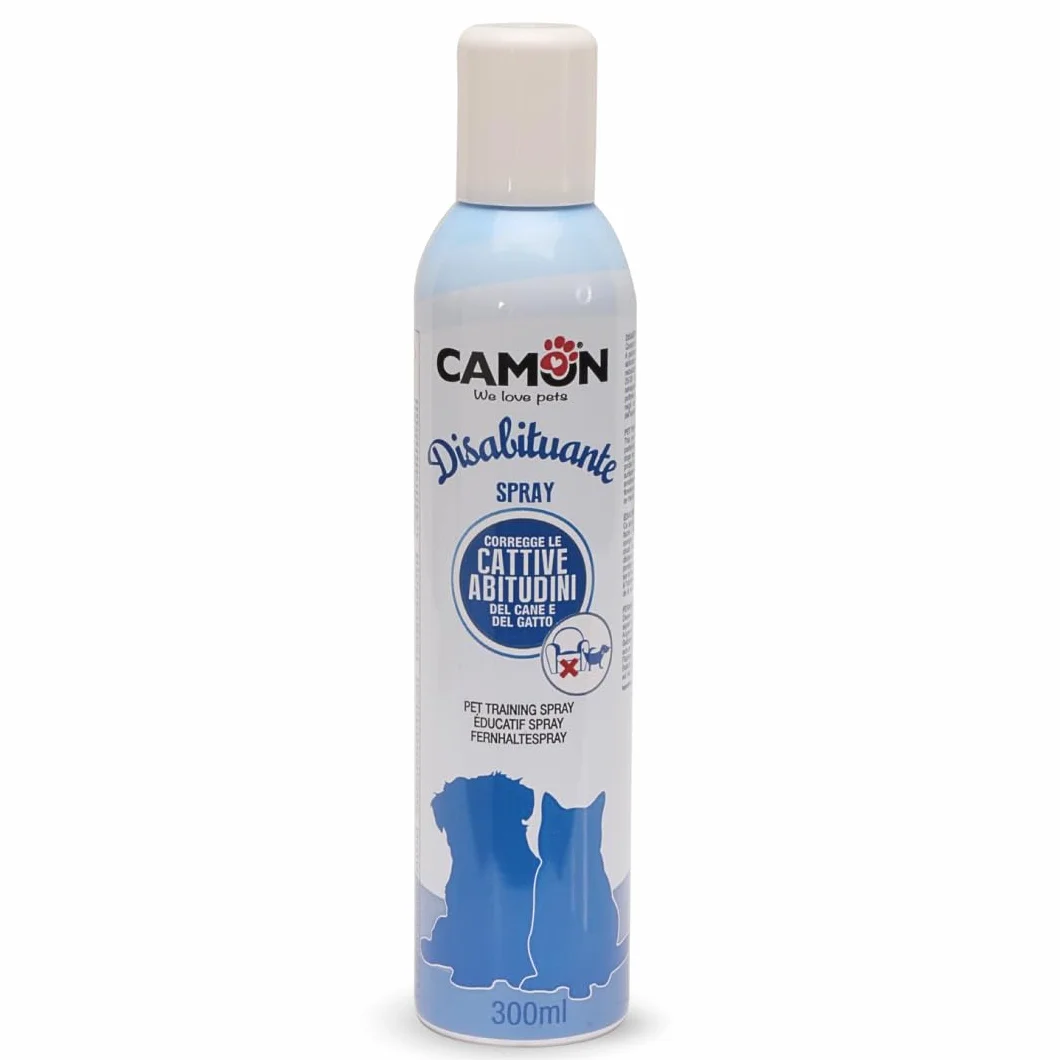 CAMON | Disabituante Spray per Cani e Gatti, 300ml, per Interni ed Esterni, Non Tossico