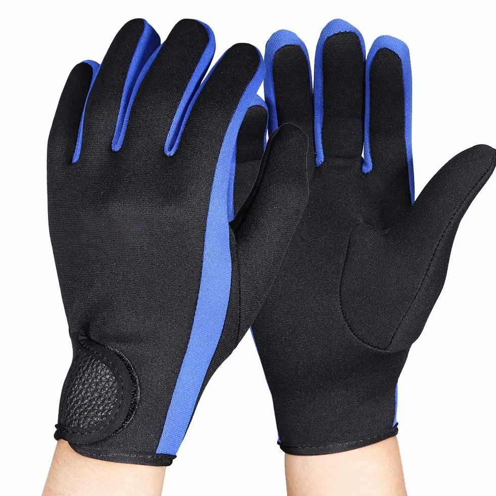 Guanti in neoprene da 1,5 mm antiscivolo per immersioni subacquee Guanti da snorkeling termico per kayak, guanti da vela da paddle Surf Nuotare per sport acquatici