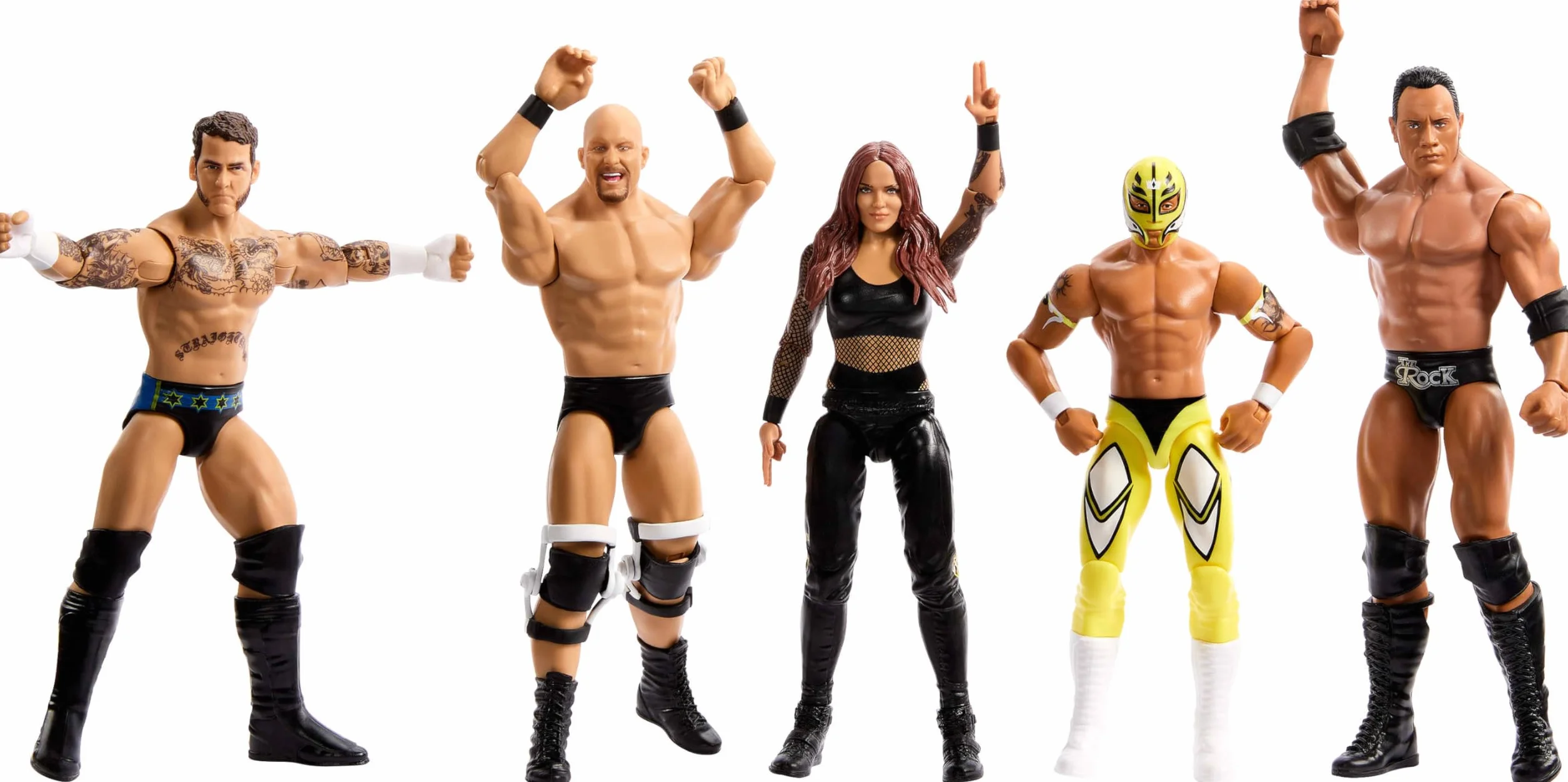 Mattel WWE Rey Mysterio Action Figure 15,2 cm 10 Punti di Articolazione Collezione