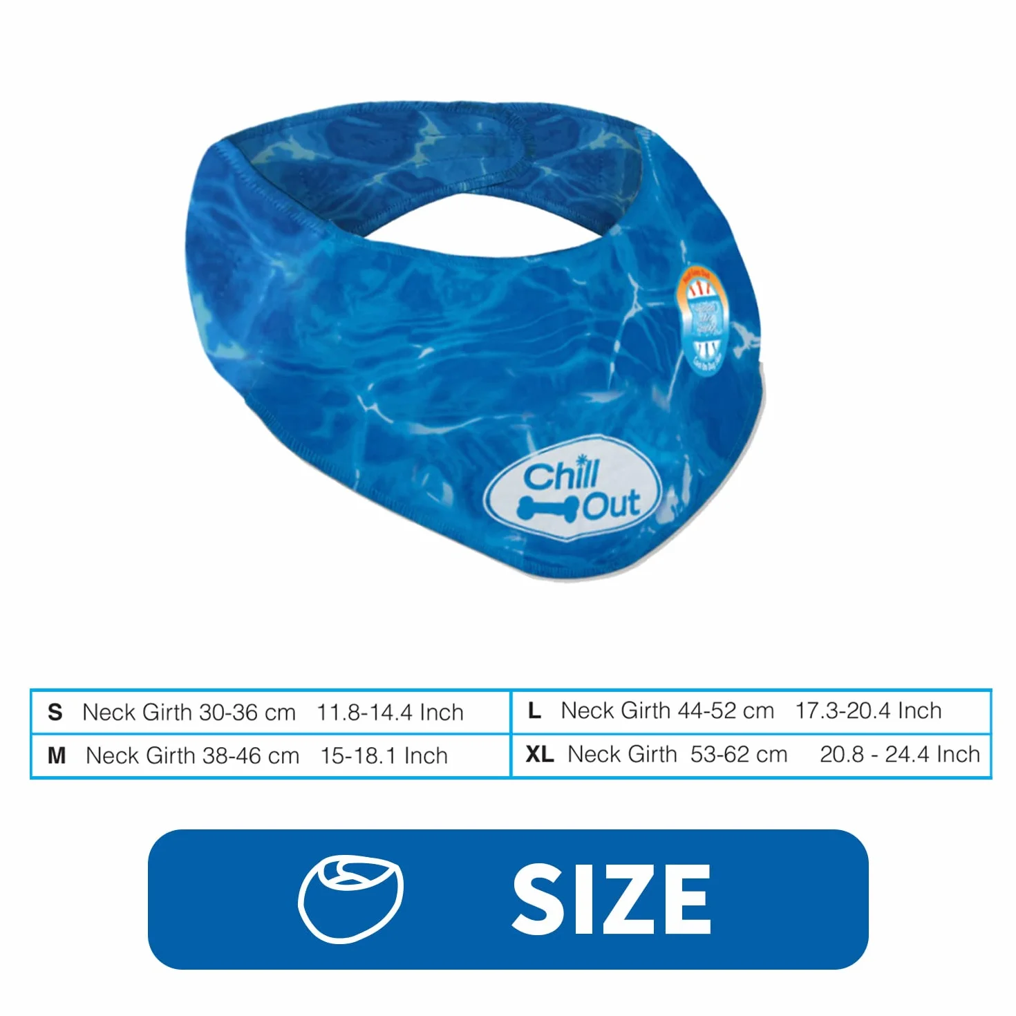 All for Paws bandana "Chill Out" dla psa