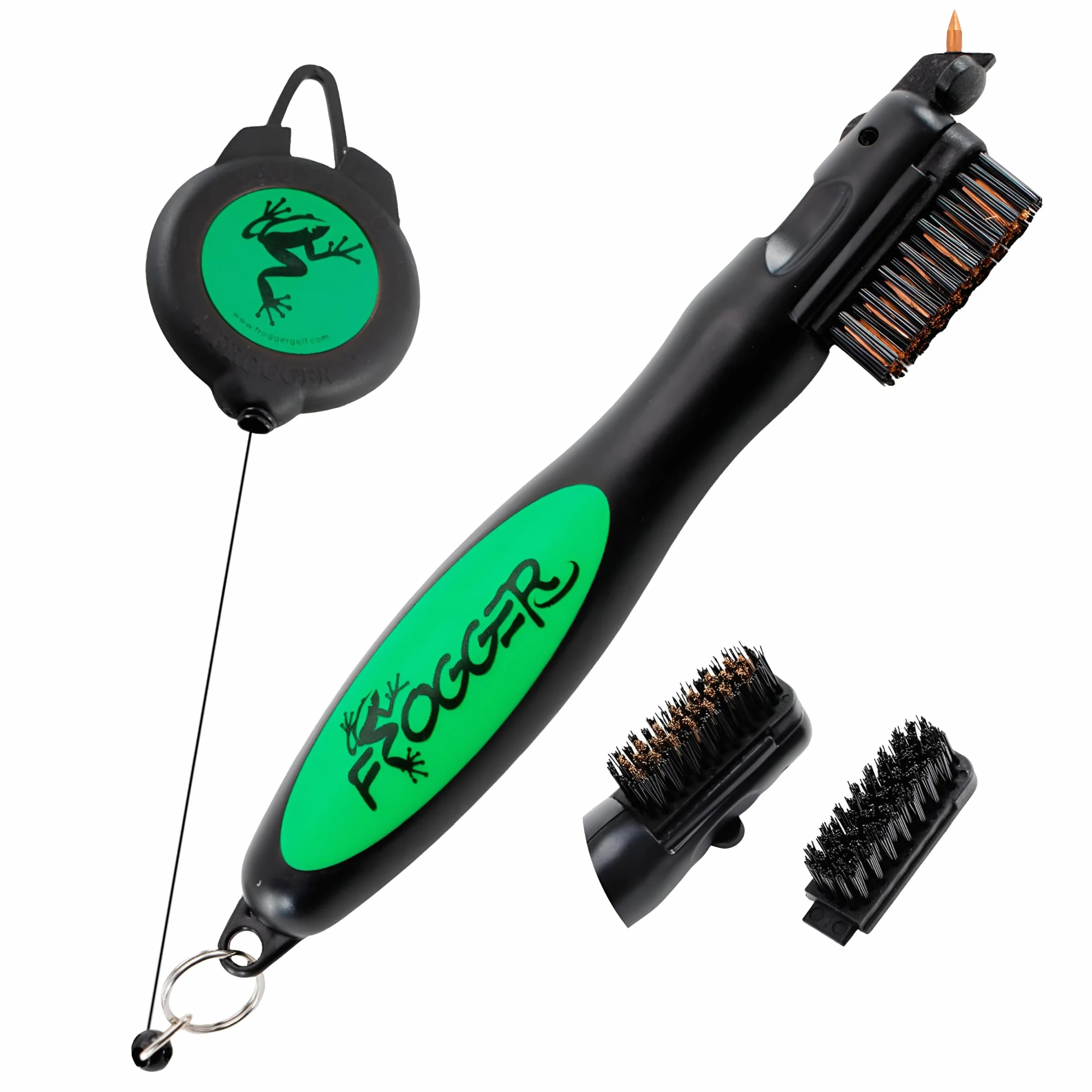 Frogger Golf BrushPro Spazzola retrattile a doppia setola
