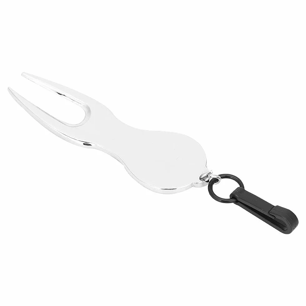 VGEBY Divot Tool Riparazione Veloce Pitch Mark Pitch Fork per Golfisti Strumento Portatile Campo da Golf