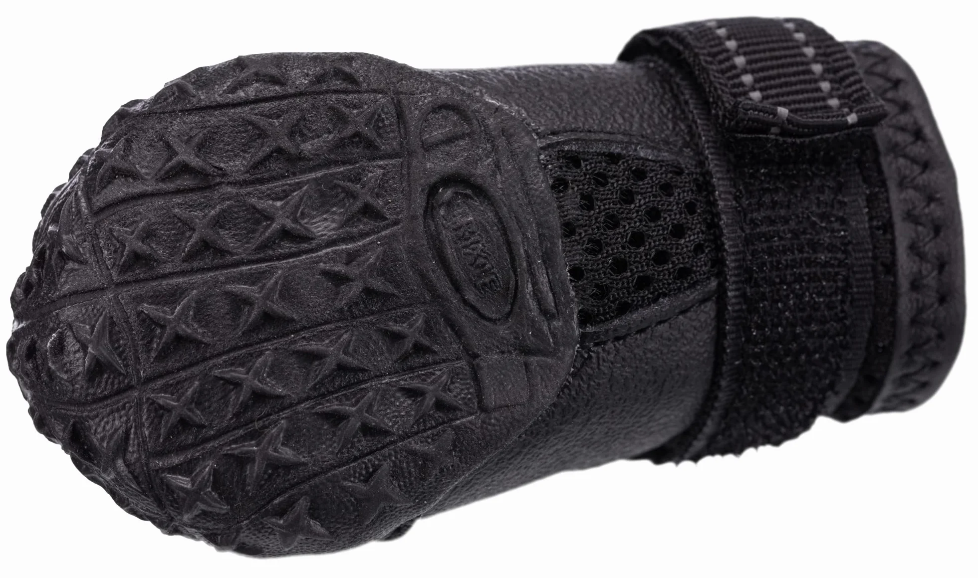 Trixie Walker Active Protezioni per le zampe con elementi riflettenti chiusura a strappo Nero L-XL 2 pezzi