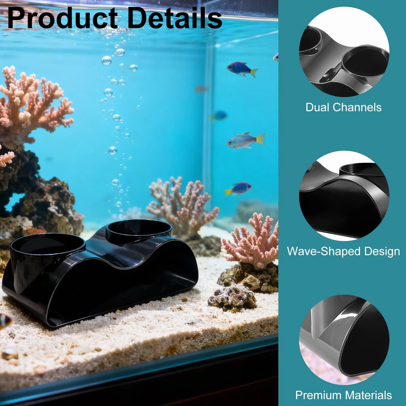 Tunnel Sotterraneo 2 Pezzi per Acquario, Tunnel Acquario Della Grotta di Gamberetti Sotterraneo Gamberetti Grotta con 2 ingressi per gamberetti di pesce