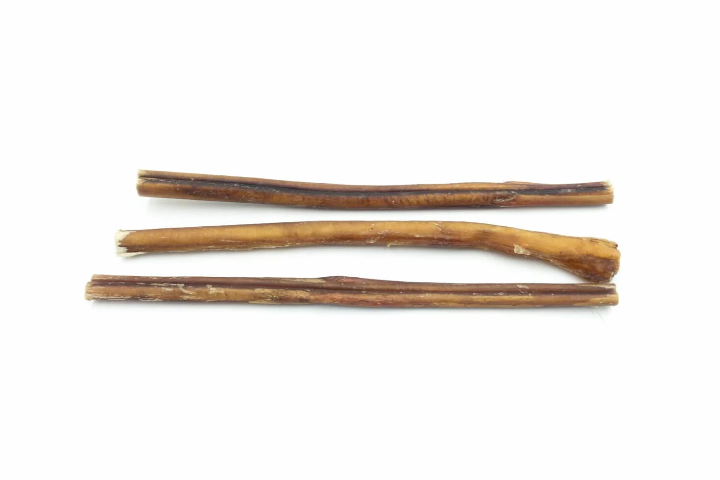 Bastoncino per Cane da 30 cm L - Nervo di Bue per Cani Essiccato, 100% Naturale, 3 Pezzi