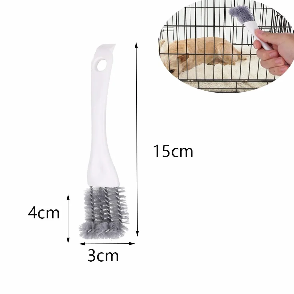 Pulitore per gabbia uccelli 4 pezzi accessori pulizia escrementi
