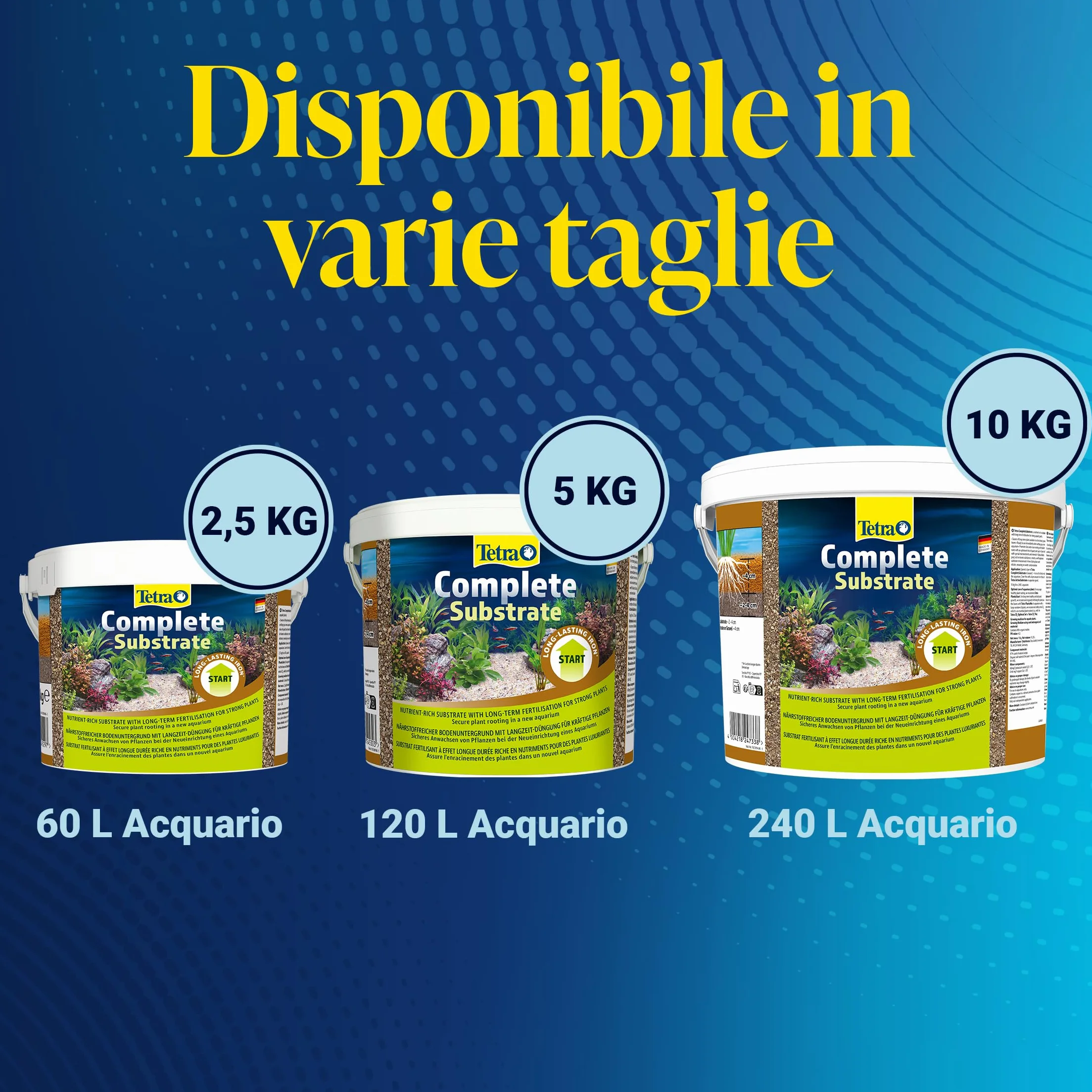 Tetra Complete Substrate 5 kg substrato nutriente per acquario