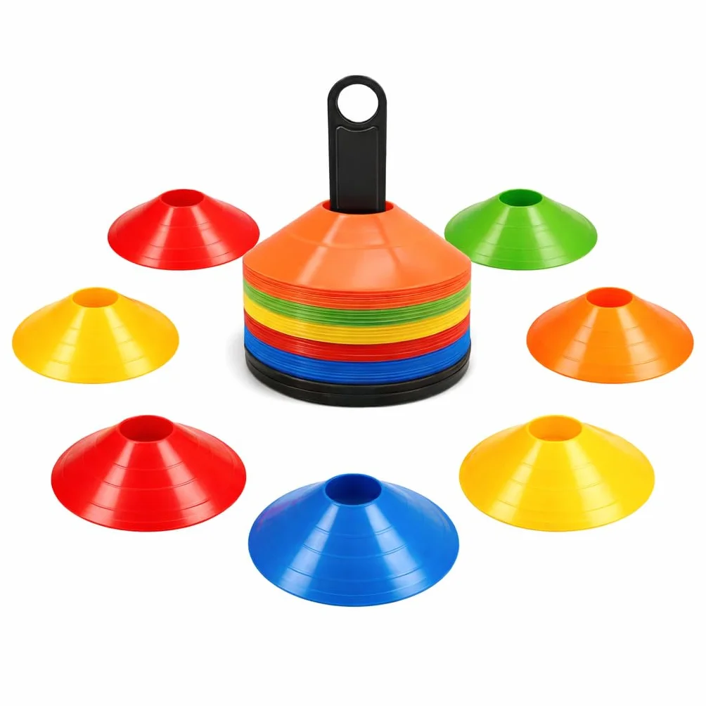Cappellino per marcatura colorato, accessori per calcio & Slalom Training - Accessori per l'allenamento all'aperto