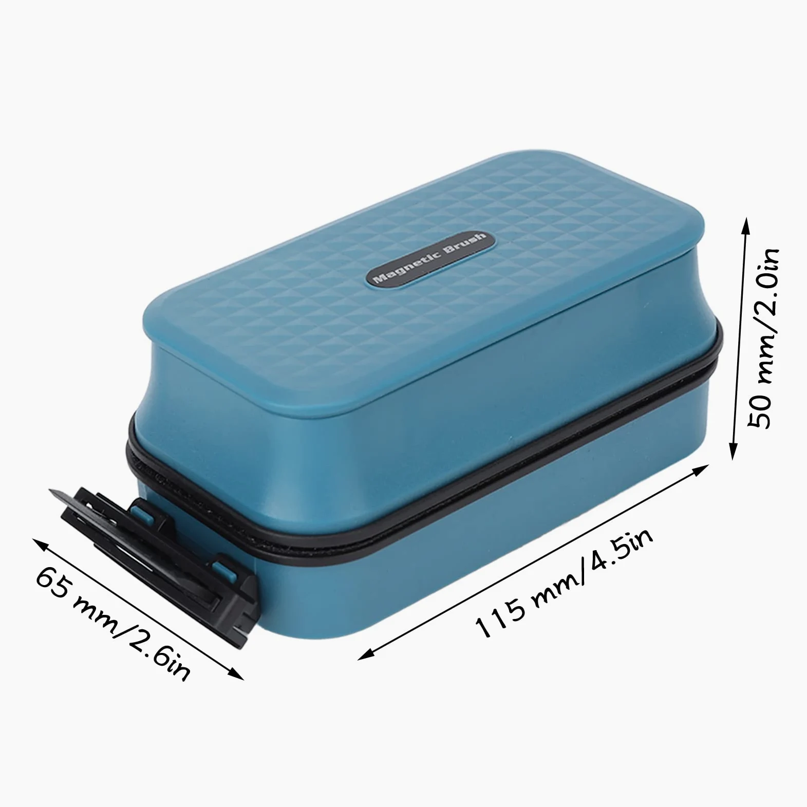 Spazzola Magnetica per Acquario, Raschietto Doppio Uso con Design Galleggiante, per Detergente per Vetri dell'Acquario, Forte Aspirazione, Impugnatura ergonomica per una (Spazzola magnetica