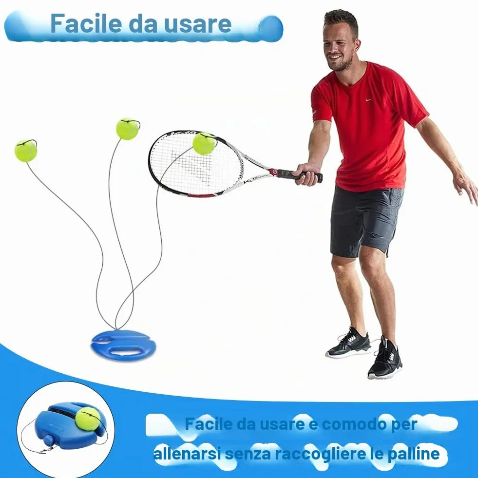 Set di 2 palline per allenamento da tennis per adulti